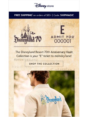 Disney - 🔓 Unlocked! A new Disneyland 70th Anniversary collection