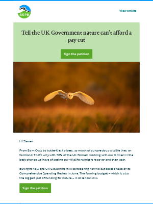 RSPB - This is the single biggest thing you can do for nature