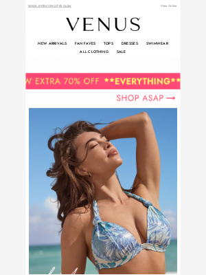 VENUS Swim & Fashion - New Swim. High Shine. Limited Run