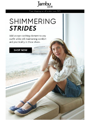 Jambu footwear - Make Every Moment Shine
