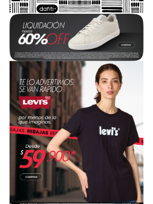 Dafiti (Colombia) - 👕 Camisetas Levi 's desde $59.900