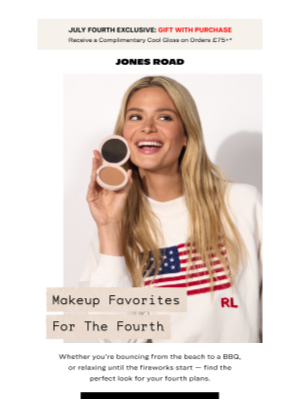 Jones Road Beauty - Makeup Favorites for the Fourth