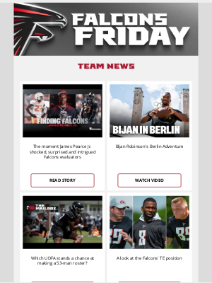 Atlanta Falcons - Falcons Friday: Finding James Pearce Jr.