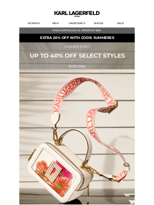 DKNY - Email Exclusive: Extra 20% Off With Code: SUMMER20