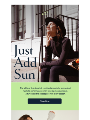 ADAY - Your Fall Layer, Perfected