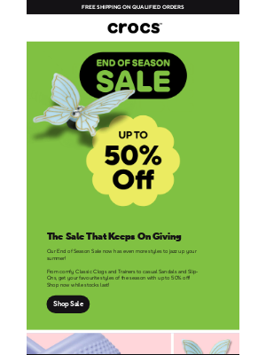 Crocs - Our End of Season Sale just got even better 😍