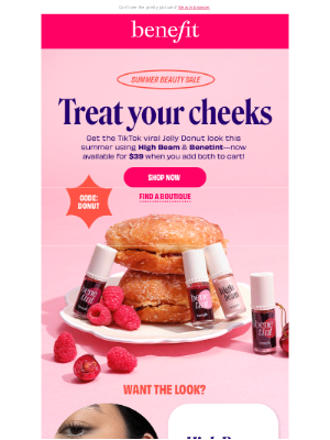 Benefit Cosmetics - ⏰  Limited Time: Only $39 for Benetint + High Beam!