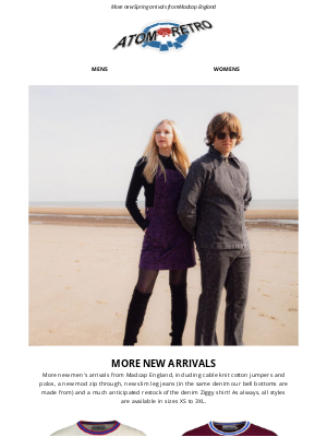 Atom Retro - New Arrivals from Madcap England