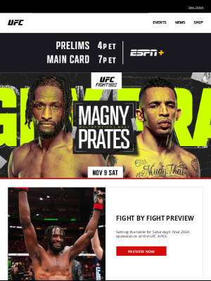 Ultimate Fighting Championship - Get Ready For A Fight Night Of Intense Matchups