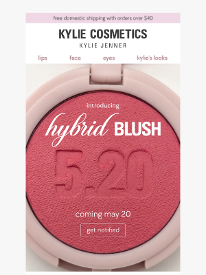 Kylie Cosmetics - COMING SOON! hybrid blush 💗