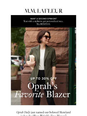 MM.LaFleur - 48 HRS: Save on Oprah’s favorite blazer.