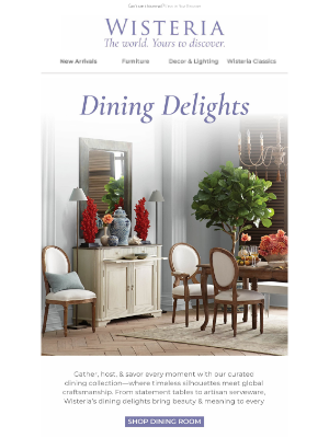 Wisteria - Where Taste Meets Timeless Design