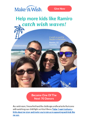 Make-A-Wish America - My son had blood cancer. His wish helped him fight.
