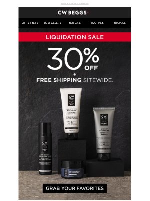 CW Beggs and Sons - Liquidation sale extended until April 1st!