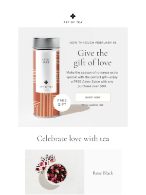 Art of Tea - A special Valentine's Day gift inside →