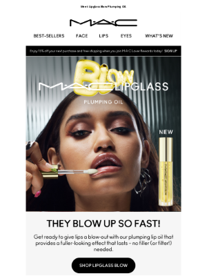 MAC Cosmetics - Our NEW plumping lip oil just landed!