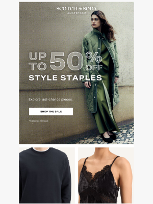 Scotch & Soda - Unmissable Offer – Get Up to 50% Off NOW!!!