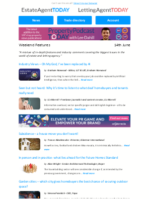 Estate Agent Today - Features: Industry Views - Oh My God, I’ve been replaced by AI