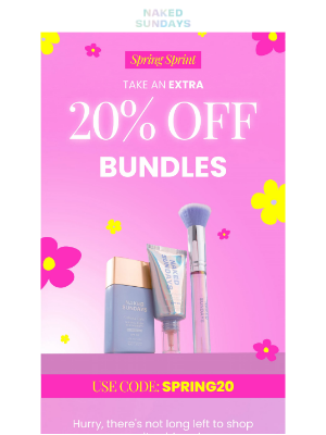 Extra 20% Off Bundles 💖