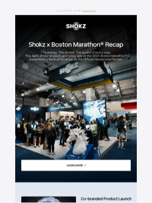 Shokz - 📷 Shokz x Boston Marathon® Recap
