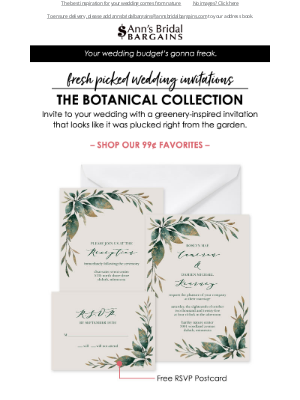 Anns Bridal Bargains - 😍 Our MOST Popular Wedding Invitation Collection