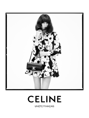 CELINE 最新コレクションのシルエット