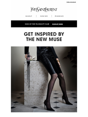 Yves Saint Laurent Beauty - Get Inspired By Muse, Exclusively Online