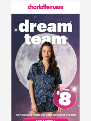 Charlotte Russe - Calling all sleeping beauties 🌙