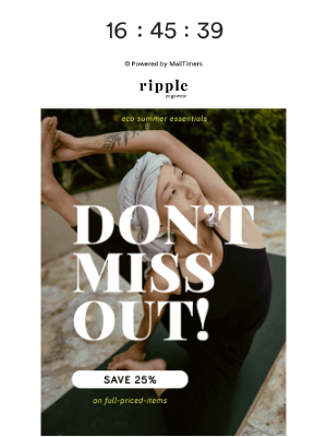Ripple - Hurry! SAVING ENDS TONIGHT 🍋