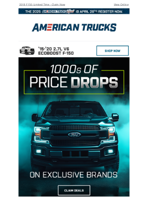 American Trucks - Don't You Want This?... Claim Now!