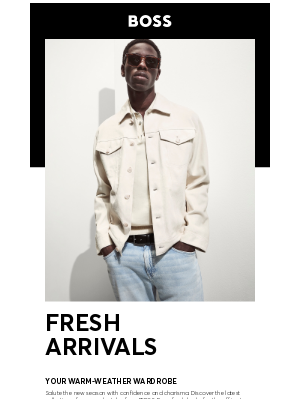 HUGO BOSS (United Kingdom) - Fresh looks just for you