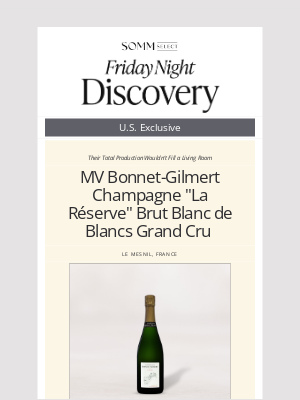 SommSelect - Our Ace in the Hole in Le Mesnil