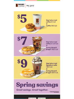 Biggby Coffee - Better Together!☕🥯