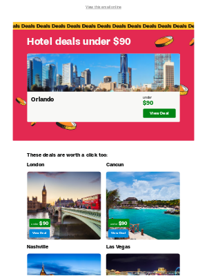 Trivago - Where to stay under $90 👀
