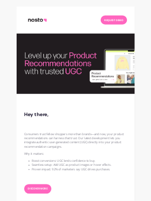 Nosto - Transform product recommendations with trusted social proof