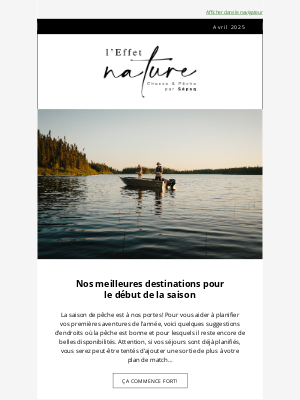 Sépaq - À vos marques, prêts… pêchez!⏱️