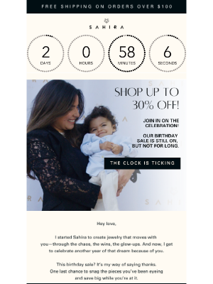 Sahira Jewelry Design - It’s Now or Never: Sale Ends Soon⏰