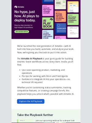 Airtable - Build smarter with Airtable’s AI Playbook