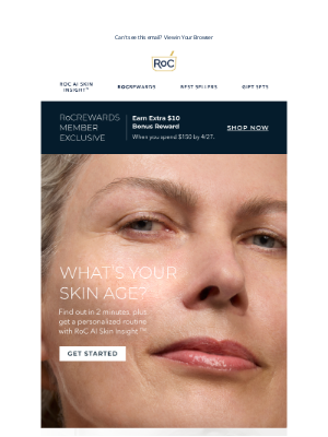 RoC Skincare - Do You Look As Young As You Feel?