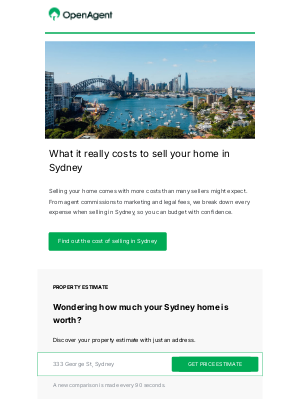 Selling in Sydney? Here's what it really costs