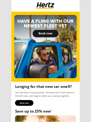Hertz - 🤫 Have a fling with our newest fleet yet, Luther
