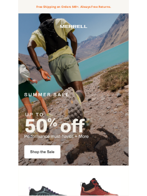 Merrell - Extraordinary performance at extraordinary prices