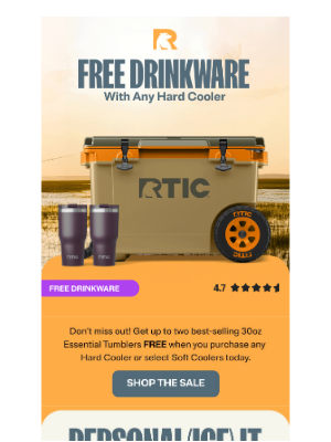 RTIC Outdoors - Who Doesn’t Love a Freebie (or Two)?