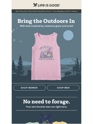 Life Is Good Inc - Nature Walk Essentials