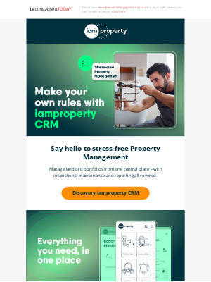 Estate Agent Today - Take the stress out of Property Management with iamproperty CRM