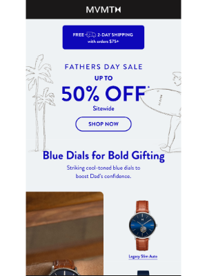 MVMT Watches - Time’s Running Out: Free 2-Day Shipping Ends in 48 Hours!