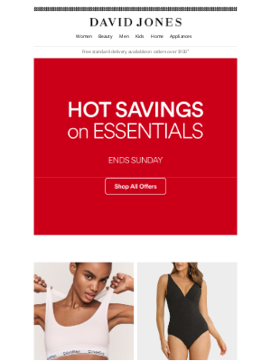 David Jones (Australia) - Our Sale Ends Tomorrow