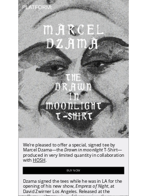 Steven Alan - A new signed limited-edition tee from Marcel Dzama