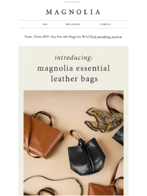 Magnolia Market - New leather bags are here