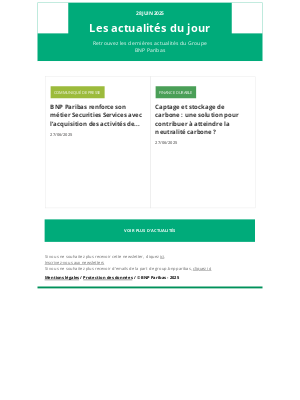 BNP Paribas (France) - BNP Paribas - Les actualités du jour